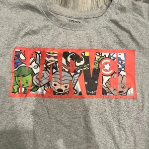 Marvel‎ Avengers Unisex Large Grey T Shirt Short Sleeves Crew Neck thumbnail 1
