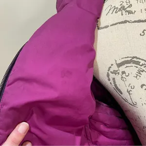Marmot Women’s Aruna Down Jacket Purple‎ sz Small thumbnail 9