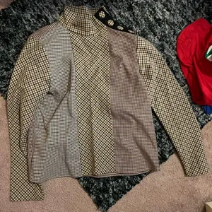 Zara‎ small plaid blouse thumbnail 3