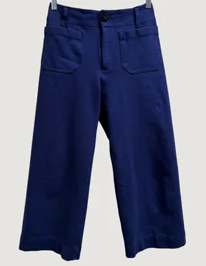 Maeve by Anthropologie The Colette Cropped Wide Leg Pants High-Rise- 25 Petite thumbnail 1