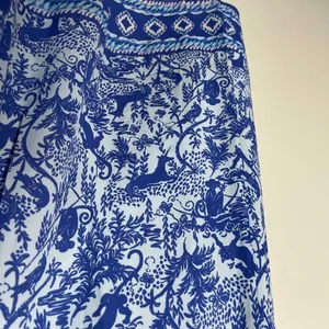 Lilly Pulitzer Evah Shift High Tide Navy Ready Set Gecko Engineered Dress sz S thumbnail 10