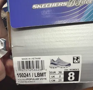 Skechers D'Lites in blue & gray, sneakers size US 8 thumbnail 7