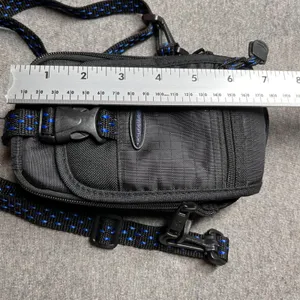 Samsonite Black Blue Nylon Multi Compartment Utility Camera Travel Pouch‎ Bag thumbnail 6