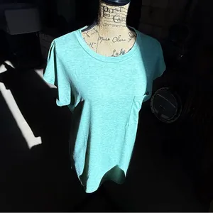 Source Unknown Mint Green Short Sleeve Top thumbnail 13