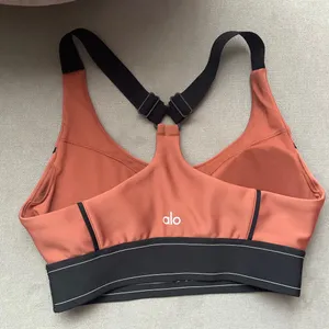 Alo Yoga Airlift Suit Up Bra Rust S thumbnail 5
