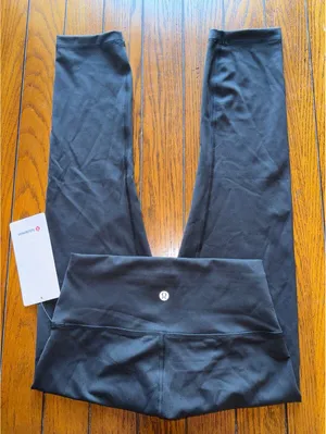 Lululemon Wunder Train High Rise 23” Black Size 6 NWT thumbnail 1