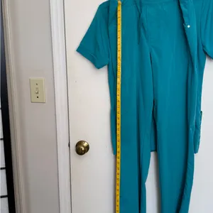 Urbane Teal medical scrubs for women for Women thumbnail 4