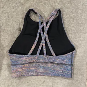 Lululemon Energy Bra High-Neck Longline Spectral Fusion Size 4 thumbnail 4