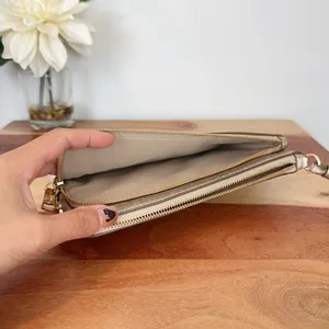NWT Coach Double Zip Wallet In‎ Signature Canvas thumbnail 4