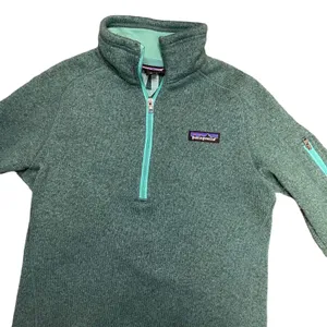 Patagonia XS Womens Better Sweater Quarter Zip Pullover Mogul Blue thumbnail 2