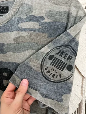 Lucky Brand Jeep Camouflage Tshirt thumbnail 3