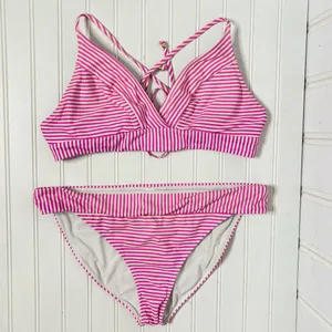Vineyard Vines Striped Sconset Pink Bikini Set 019 thumbnail 2