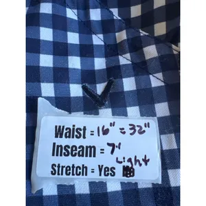 Callaway Opti-Dri Women Navy Blue Gingham Golf Shorts Size 6 ST2587 thumbnail 7