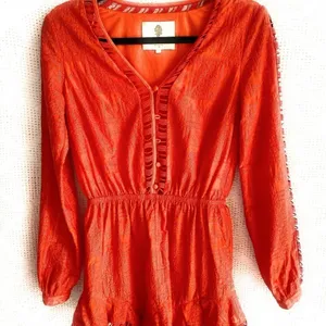 The Jetset Diaries Sundown Embroidered Romper nwt‎ thumbnail 2