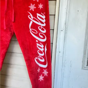 Coca-Cola Snowflake Holiday Joggers thumbnail 5