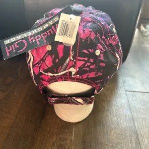 Outdoor Cap Muddy Girl Camo Hat Ladies Fit Pink Purple Black Adjustable Baseball thumbnail 3