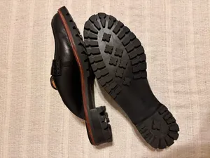 Madewell Mule Loafers the Corinne Lugsole Black Leather thumbnail 4