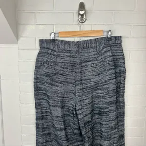 NWT Urban Outfitters Herringbone Wide Leg Knit Trouser Pants Size L thumbnail 11