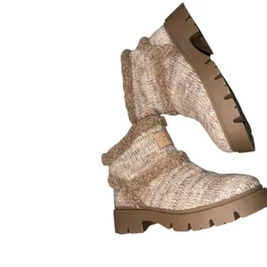 NEW Circus By Sam Edelman Clare Cozy Bootie Color: Natural Multi Knit/Shearling thumbnail 10