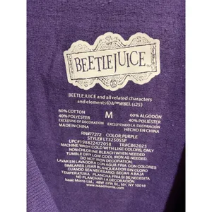 Beetlejuice Women's Graphic Tee with Short Sleeves, Size M G-030 thumbnail 3