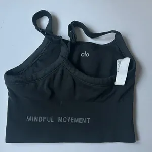 ALO Yoga Seamless Ribbed Bra Tank Size S thumbnail 5