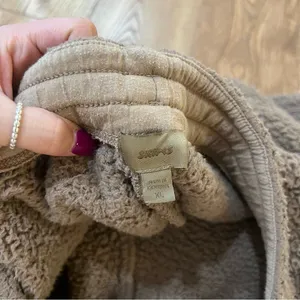 SKIMS Brown Sherpa Jogger Sweatpants Size XL thumbnail 3