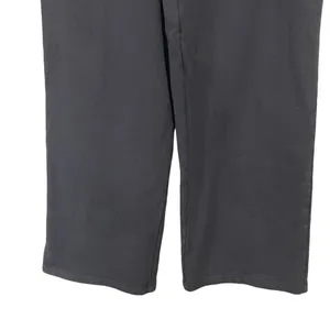 Abela Story + Co Wide Leg Cotton Sweatpants Black Women’s Size Large thumbnail 2