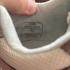 ShuShop Parker Mauve Suede Sneakers Neutral Shoes 7.5‎ thumbnail 4