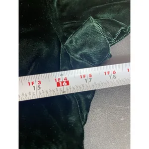 Donna Ricco Velvet Emerald Green Maxi Short Sleeve Empire Waist Dress 8 thumbnail 12