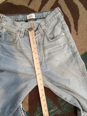 Citizens Of Humanity Premium Vintage Elle V Front Issa Wash Distressed Womens 23 thumbnail 9