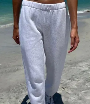 Brandy Melville Soft White Joggers thumbnail 1
