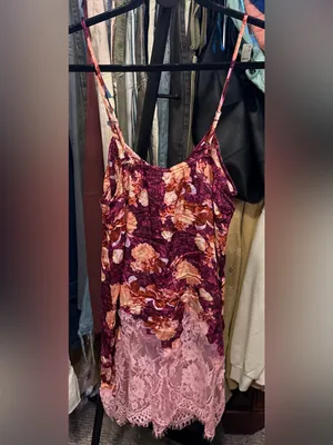 NWT Free People Sunfade Slip Dress - Jewel Combo - XS thumbnail 11