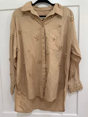 Anthropologie Mauve Top thumbnail 5
