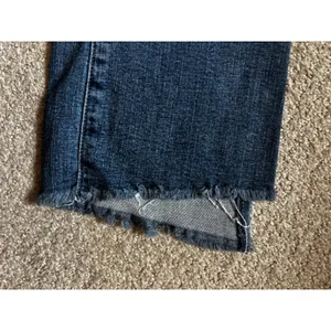 Mother Flare Jeans 31 Blue Frayed Raw Hem High Rise Boho Casual thumbnail 7