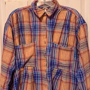 Free People The Voyage Shirt Dress thumbnail 3