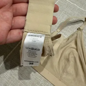Bjorn Borg Bralette Bundle Black Beige 2PK Sleep Lounge Size 38 thumbnail 8