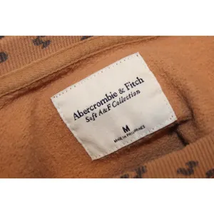Abercrombie & Fitch Soft AF Brown Cheetah Crewneck Long Sleeve Sweatshirt Size M thumbnail 3
