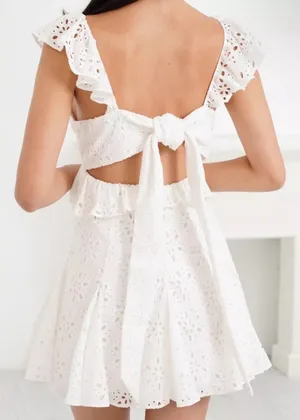 Yumi Kim White Starlight Mini Dress thumbnail 2