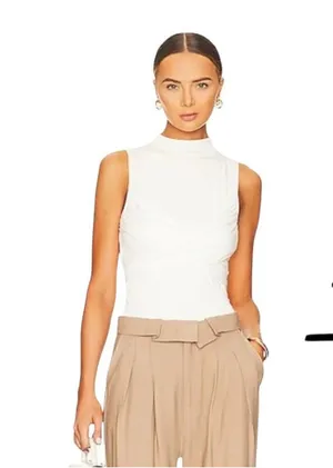 LBLC The Label Revolve Gwen Sleeveless Knot Top Size XS NEW with Tags thumbnail 1
