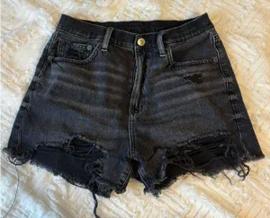 American Eagle Highest Rise 90s Boyfriend Shorts 4 thumbnail 1
