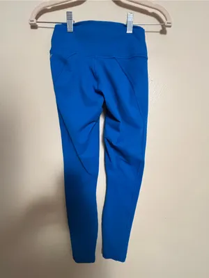 Fabletics Womens Power Hold Leggings Pants Exercise Blue Size XXS thumbnail 4