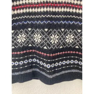 Vintage 90's Esprit Fair Isle Wool Cotton Nordic Indie Grandmacore Sweater Small thumbnail 5