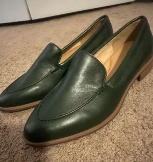 Cushionaire Dark Green Loafers New 7.5 thumbnail 1