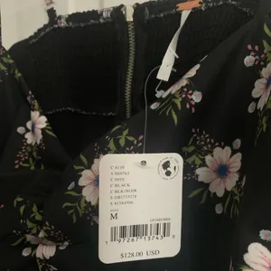 Free People In A Bubble Mini Dress - Size M -‎ Black - NWT thumbnail 9