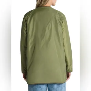 Vans Peake Quilted‎ Liner Coat reversible Jacket Womens medium thumbnail 5