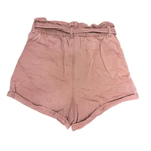 Red High-Waisted Shorts by Abercrombie & Fitch (Size Large) thumbnail 2