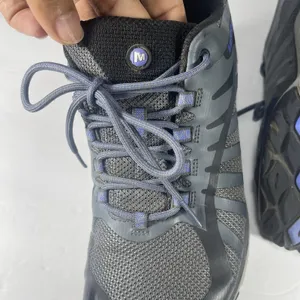 Merrell Women's Hiking Shoes Gray/Black/Blue US 10.5 Medium J41316 thumbnail 8