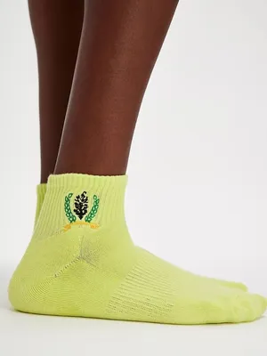 NWT Free people Movement Crest Buti Socks In Lime thumbnail 1