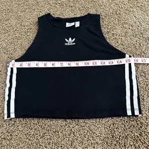 Adidas cropped fitted medium tee thumbnail 4