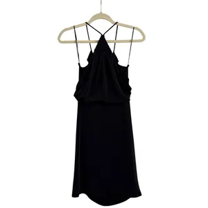 Express Cross Back Knot Front Little Black Cocktail Dress Size Women's XS thumbnail 3